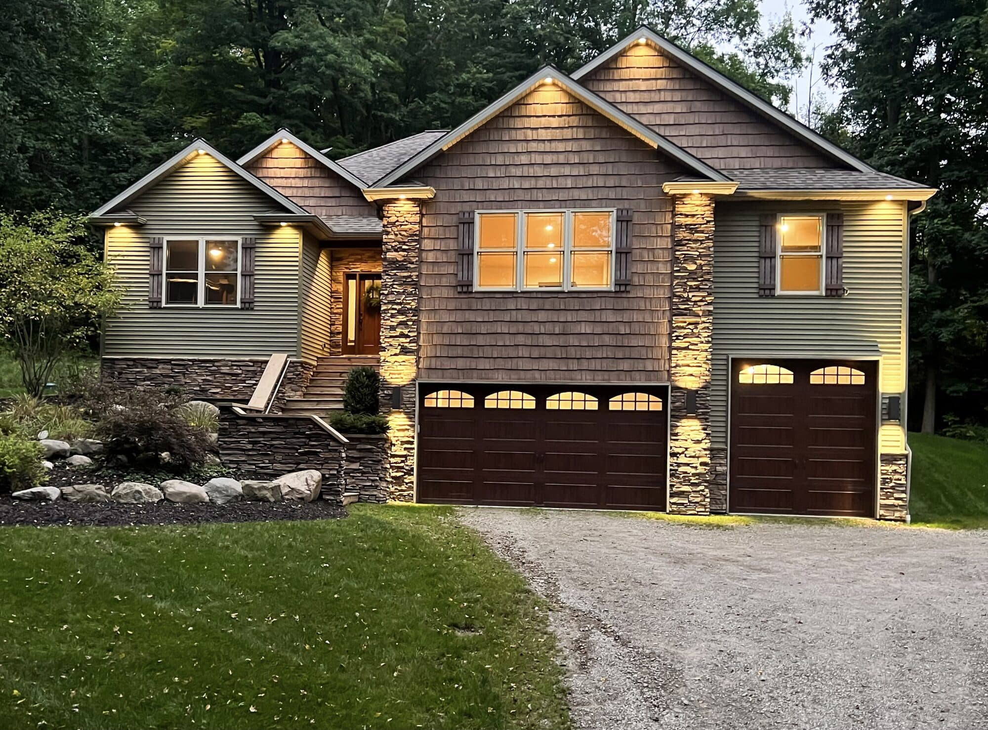 A finished Blue Canyon Contracting home
